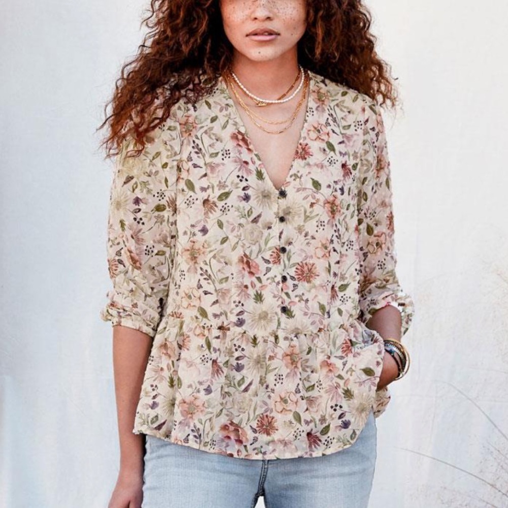 Matilda Jane Good Hart Zilker Boho Blouse NWT
